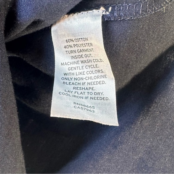 Halogen Blue Short Sleeve T-Shirt with Margaritas Decor Size XL - Picture 5 of 6